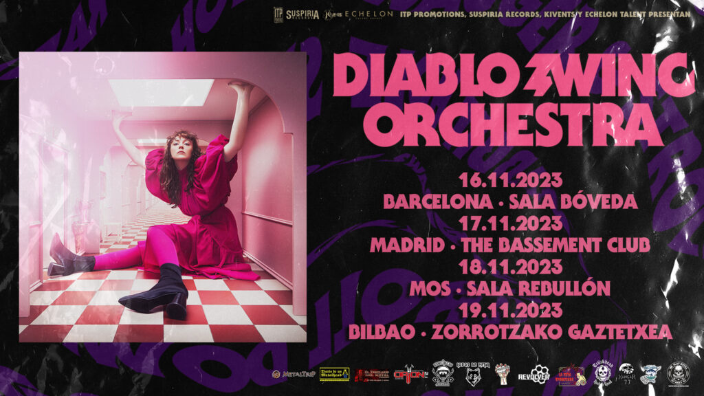 Diablo Swing Orchestra nos visitan en Noviembre